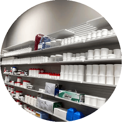 Pharmacy Pharmacy shelves