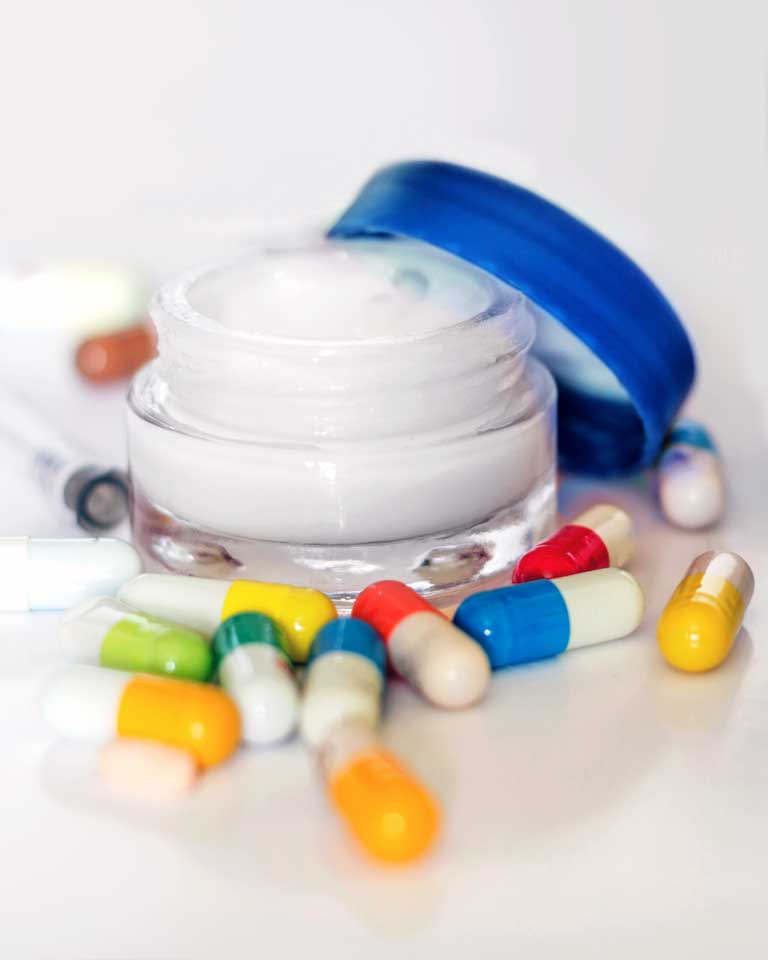 Hormone Replacement Therapy Custom Compounded Cream and Capsules